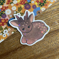 Stickers - Biche marron