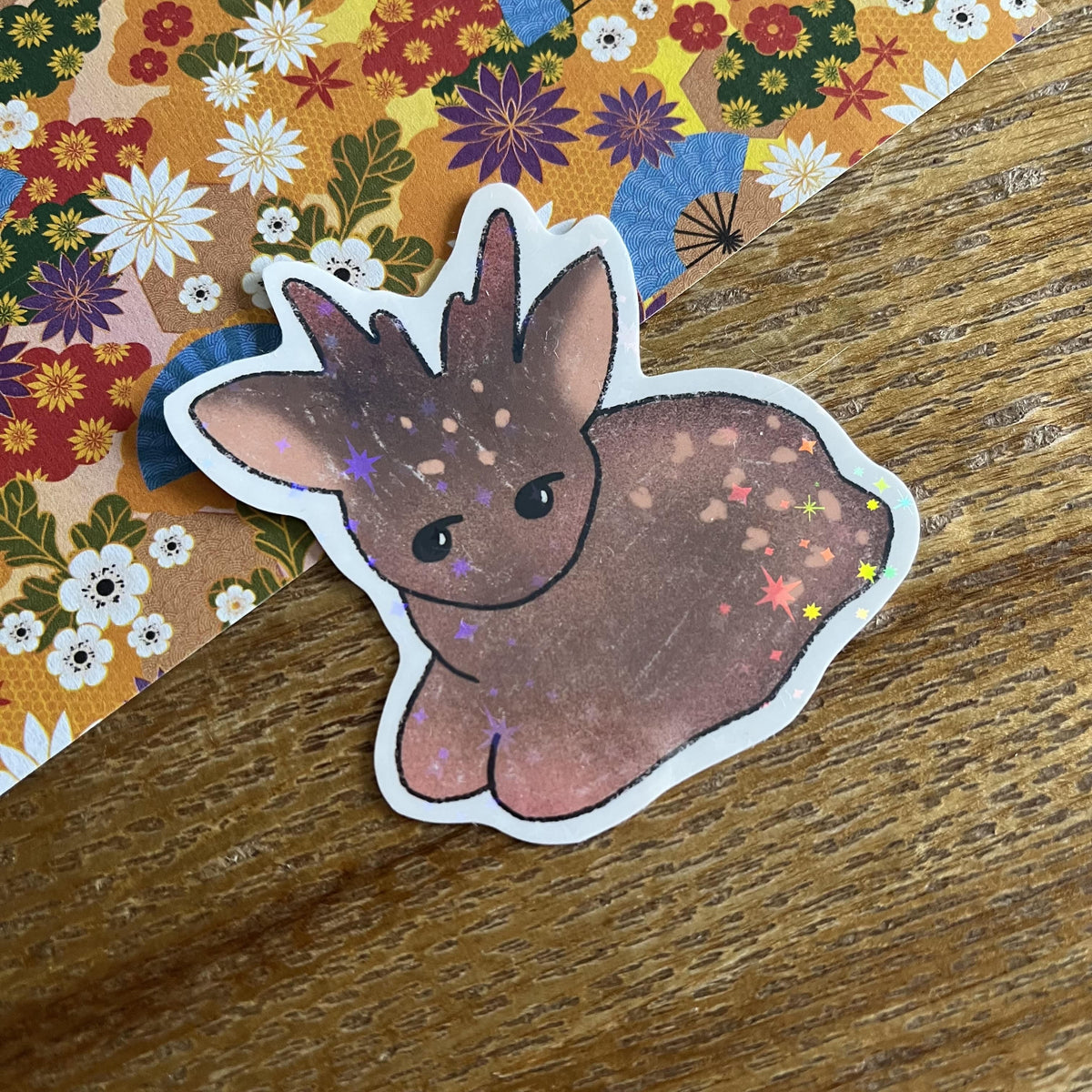 Stickers - Biche marron