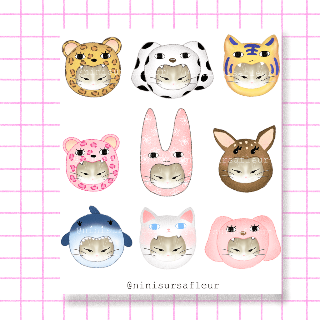 Planche - Animaux à motifs (mini planche)