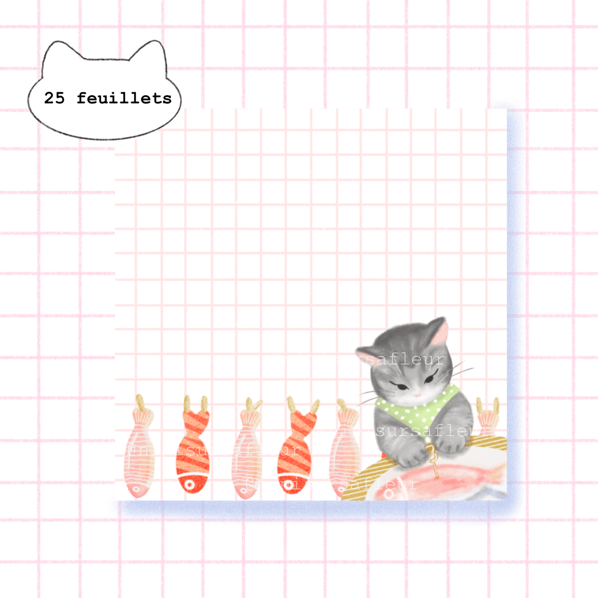 Bloc notes - Chat