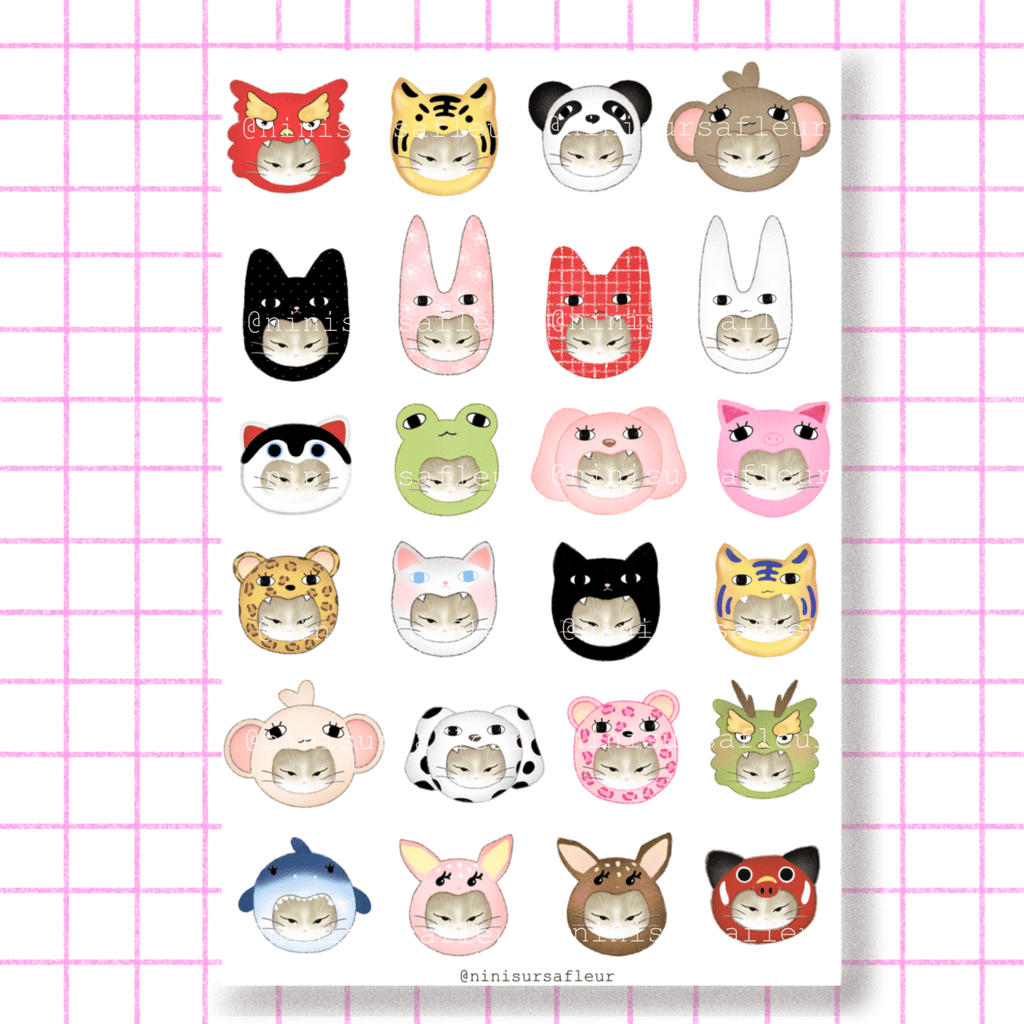 Planche - Animaux chats