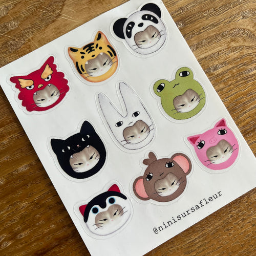 Planche - Animaux chats (mini planche)