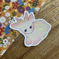 Stickers - Biche blanche