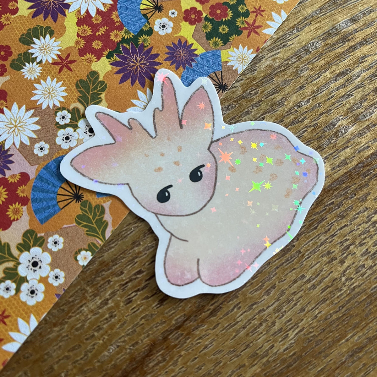 Stickers - Biche blanche