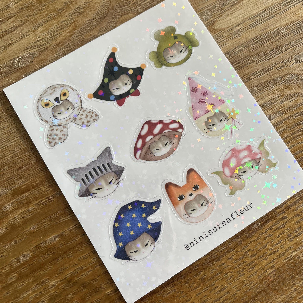 Planche - Magical cat (mini planche)