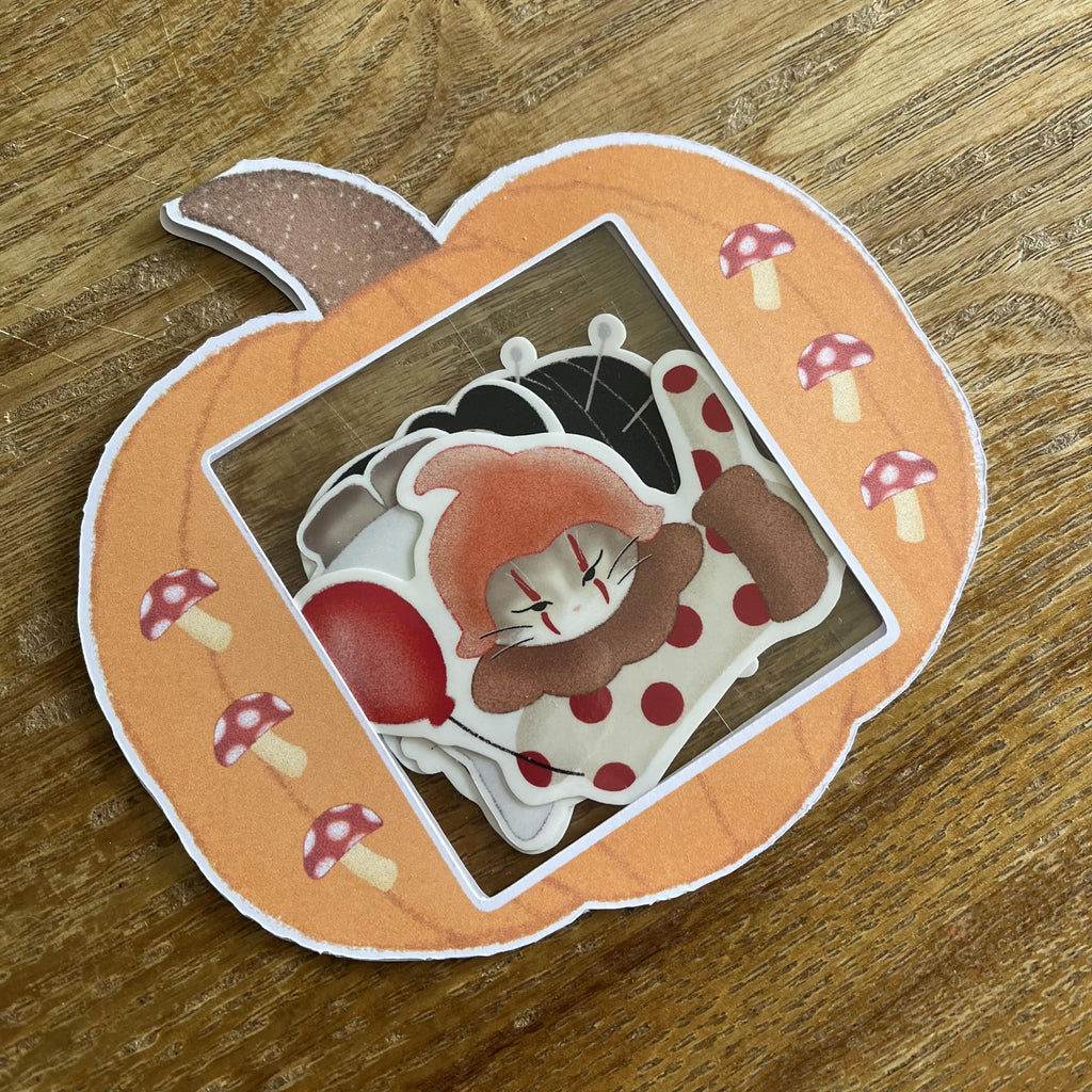 Pack de stickers - Chats horreur