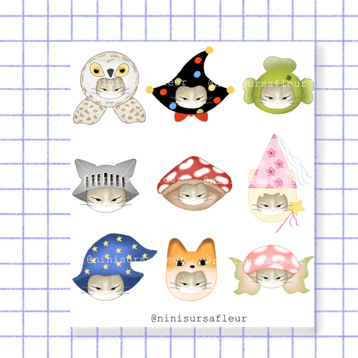 Planche - Magical cat (mini planche)