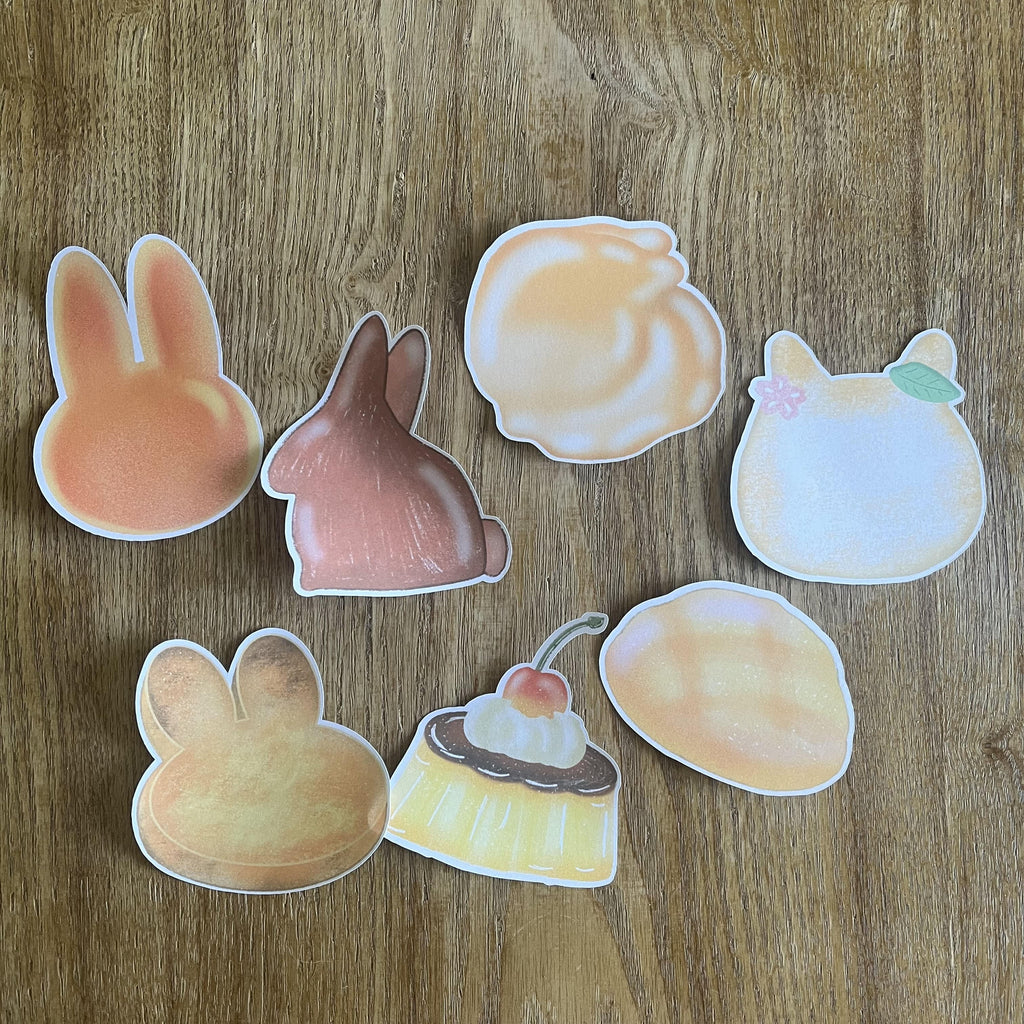 Set de papiers à coller - boulangerie