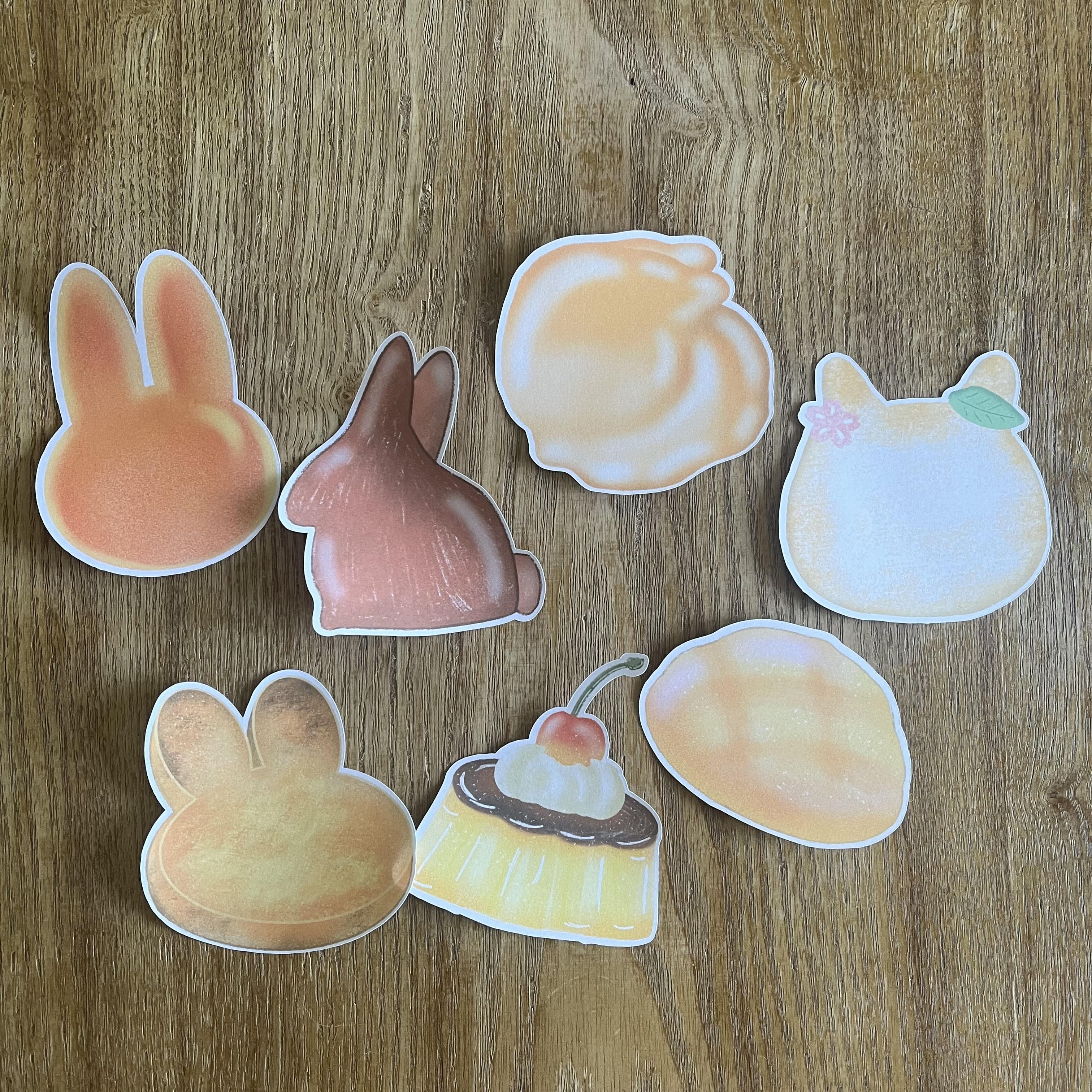 Set de papiers à coller - boulangerie