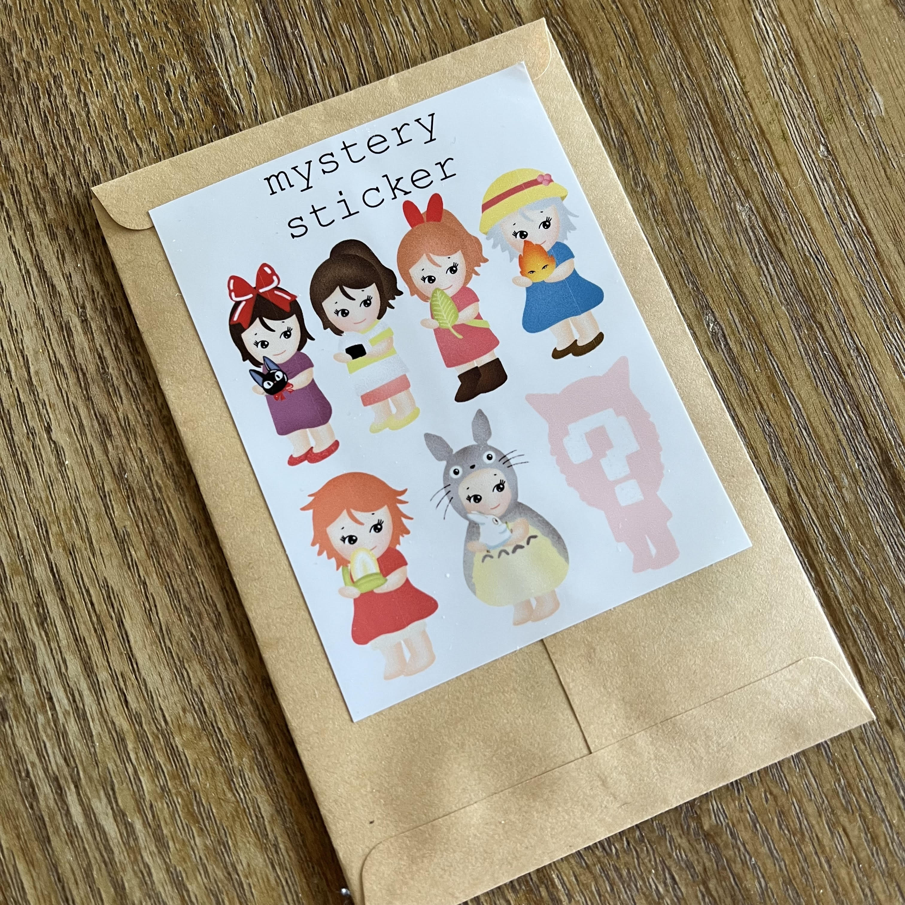 Stickers mystère -  baby x Ghibli