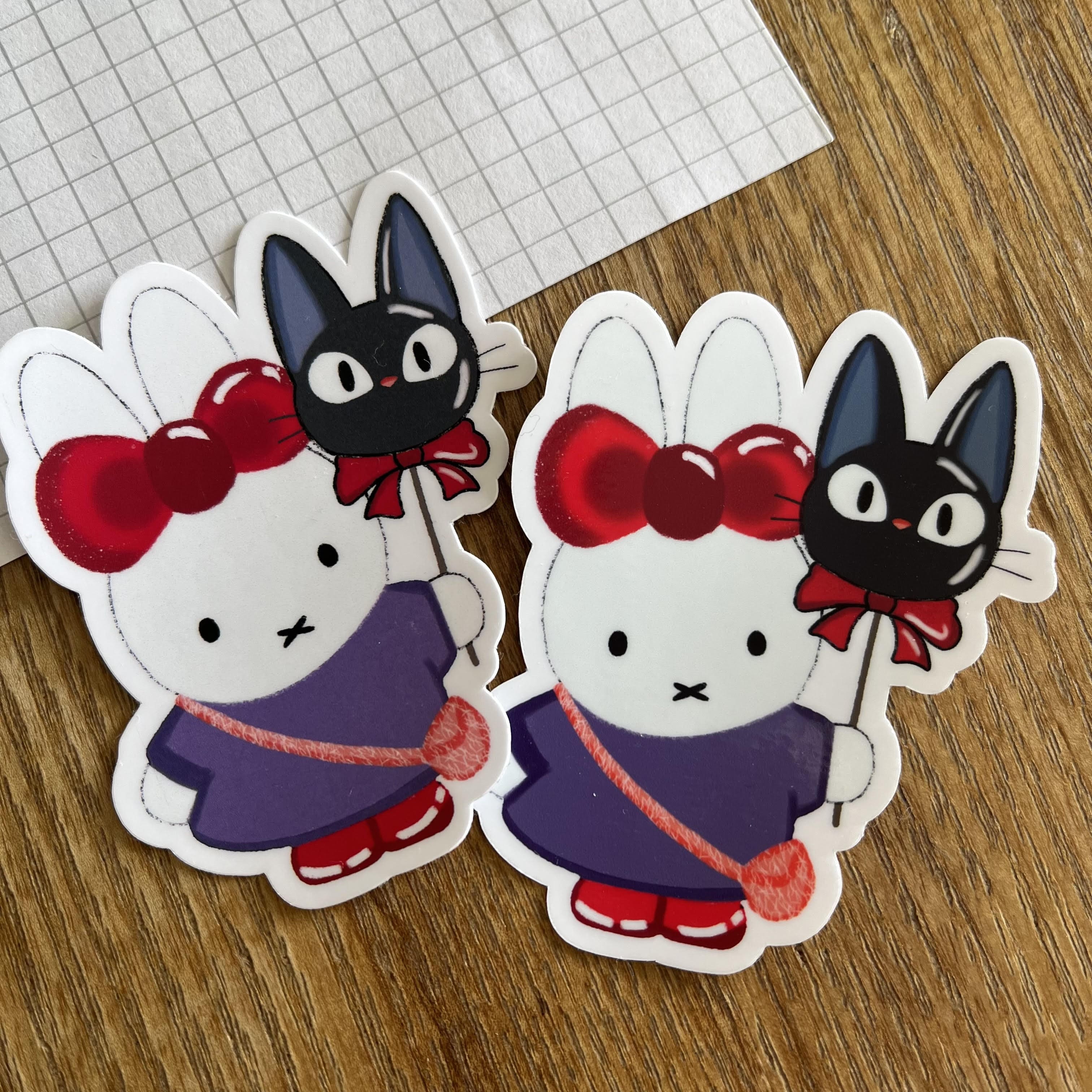 Stickers - lapin x sorcière
