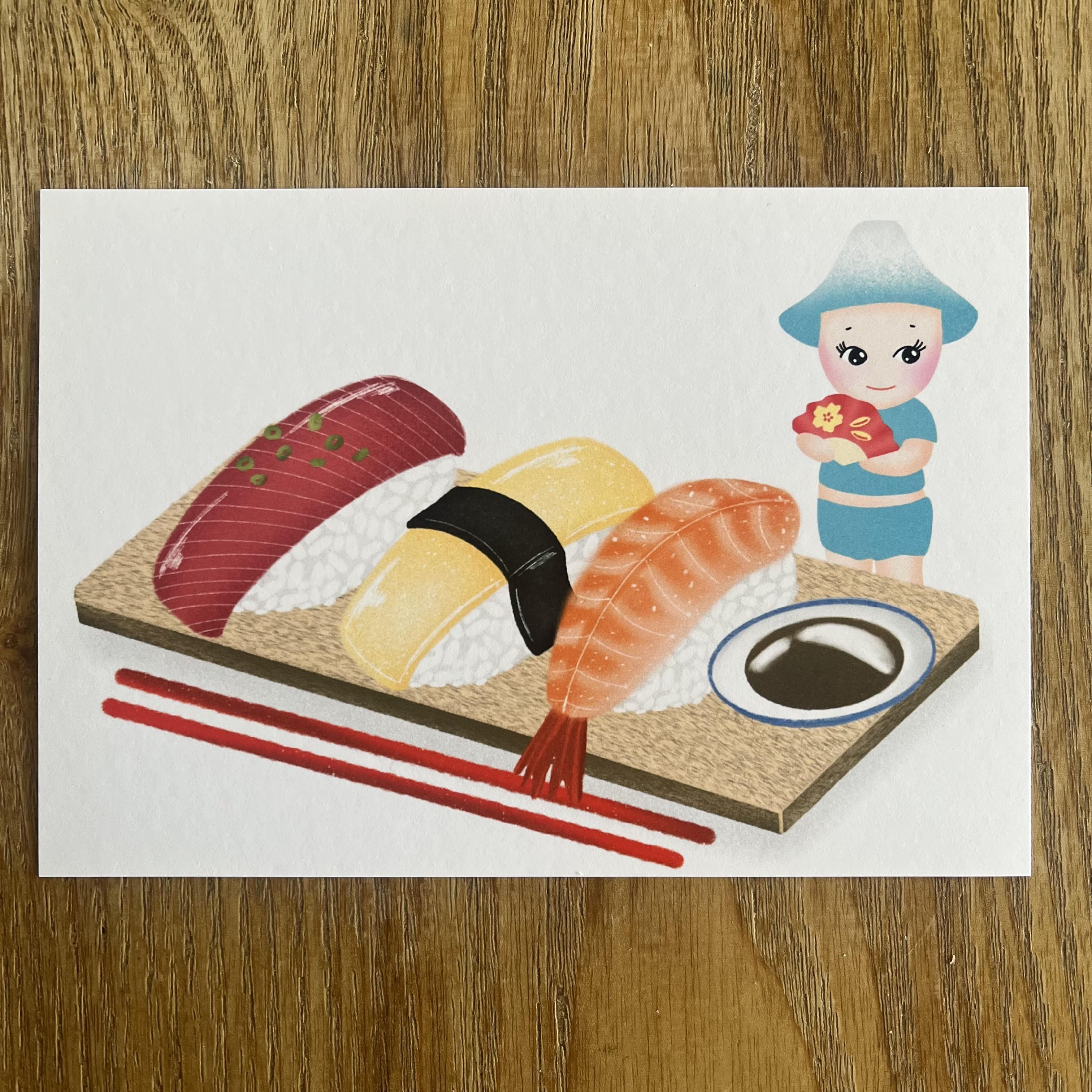 Illustration sushis
