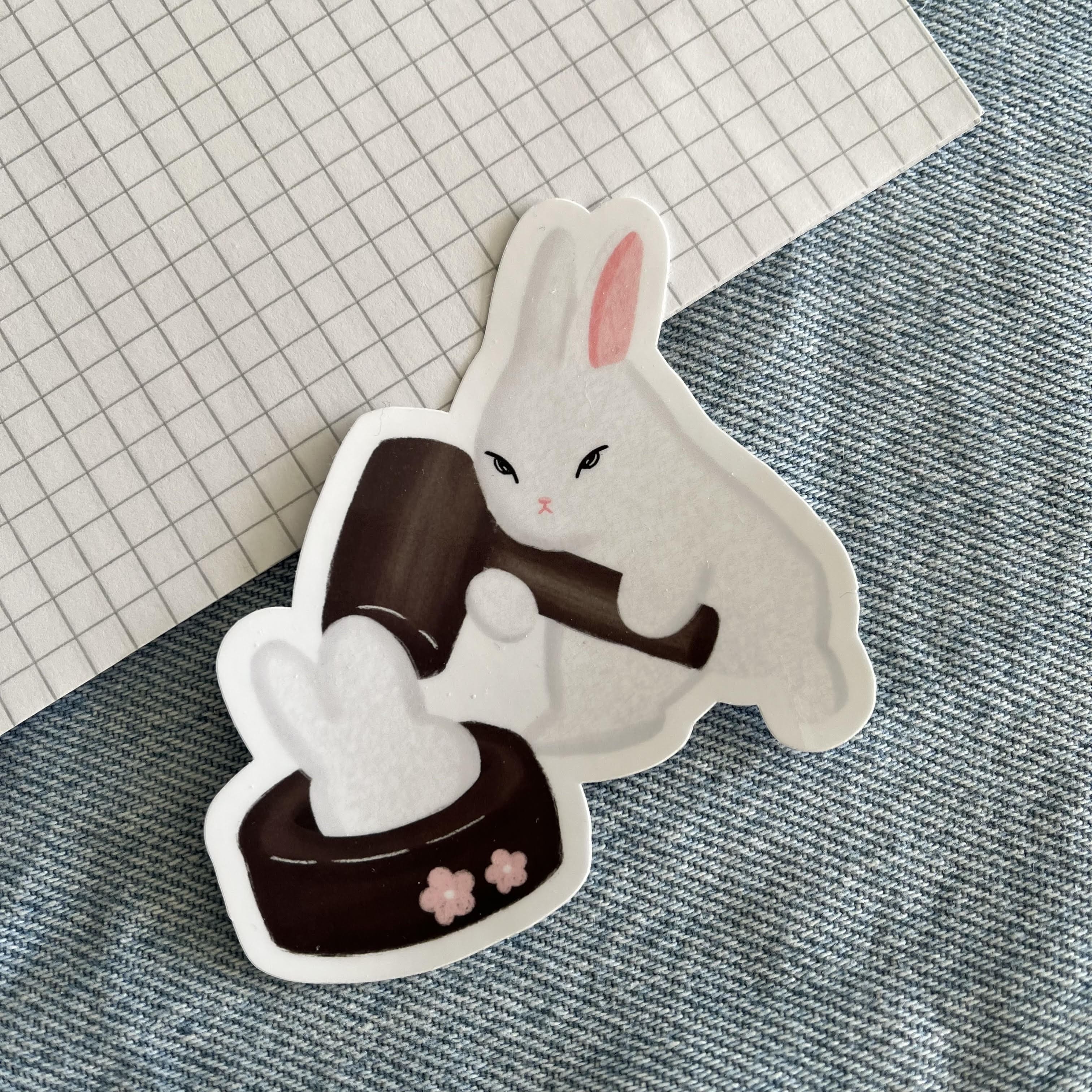 Stickers - lapin mochi