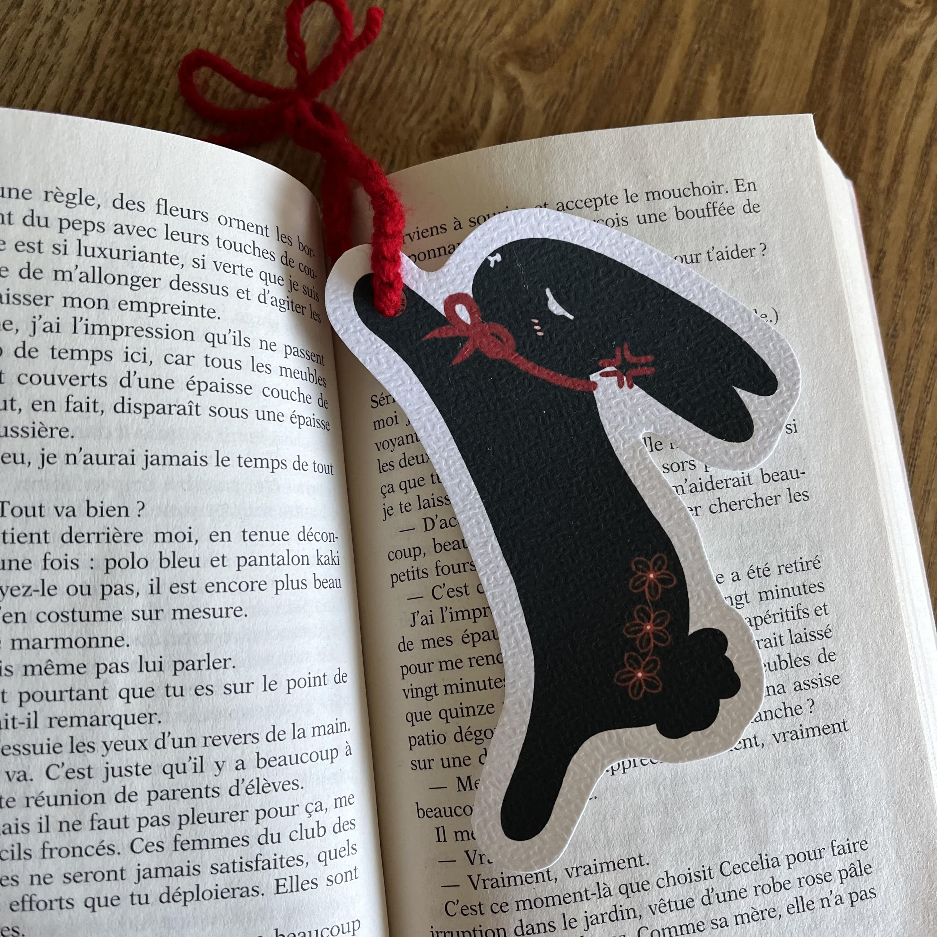 Marque-page - lapin