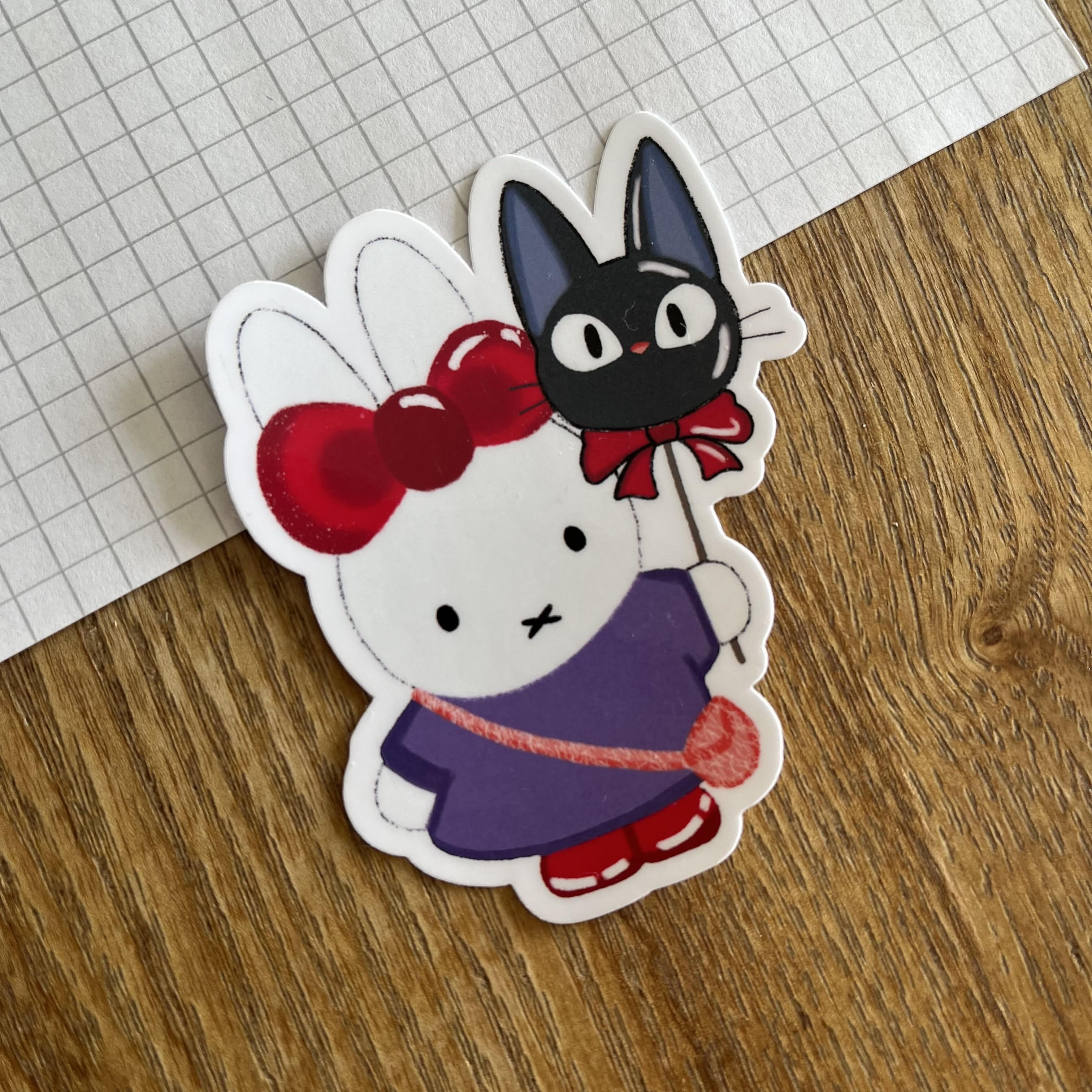 Stickers - lapin x sorcière